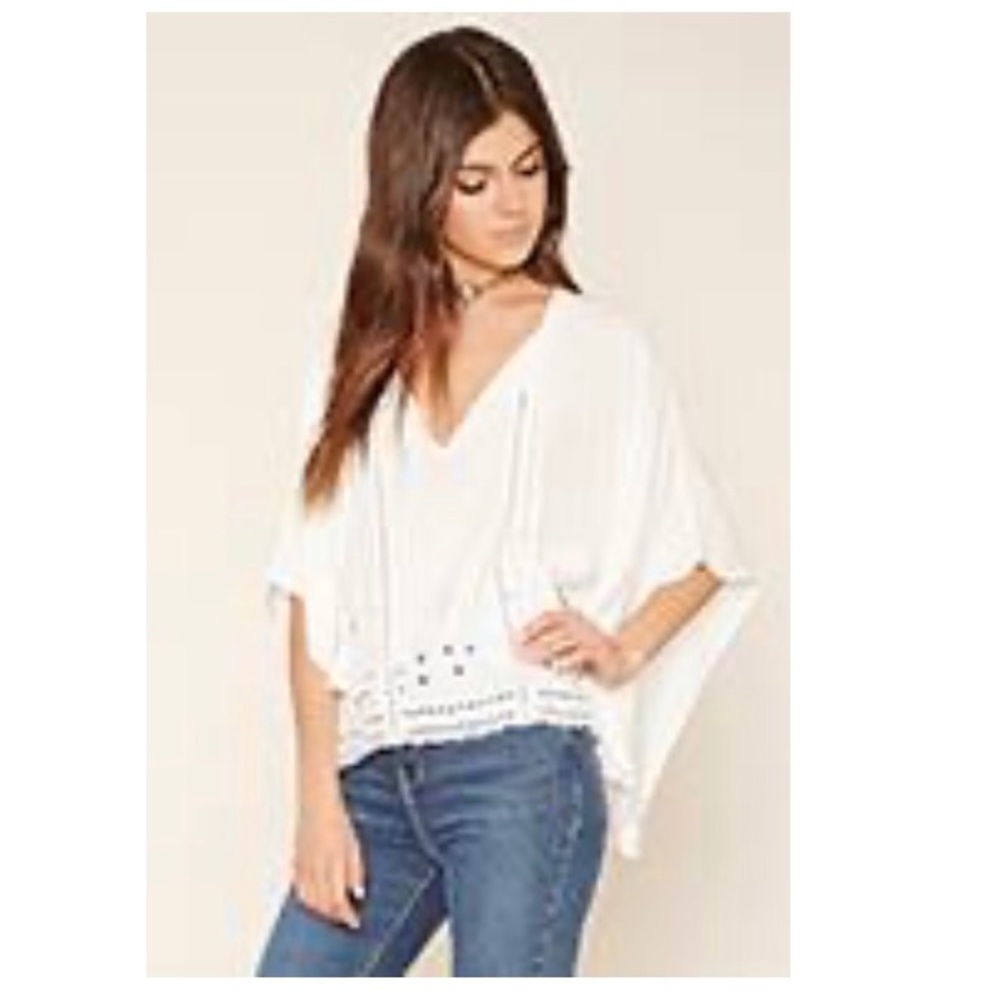 Forever 21 kimono sleeve top
